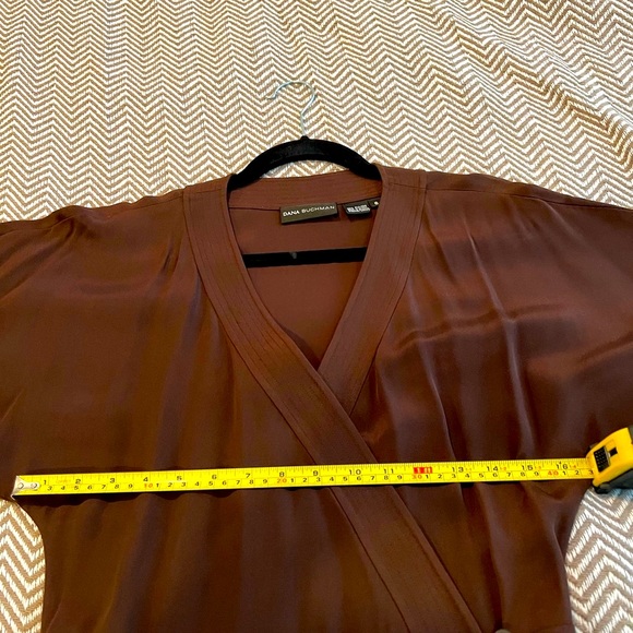 Silk Wrap Dress - Picture 8 of 10